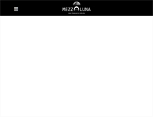 Tablet Screenshot of mezzalunarestaurant.co.uk